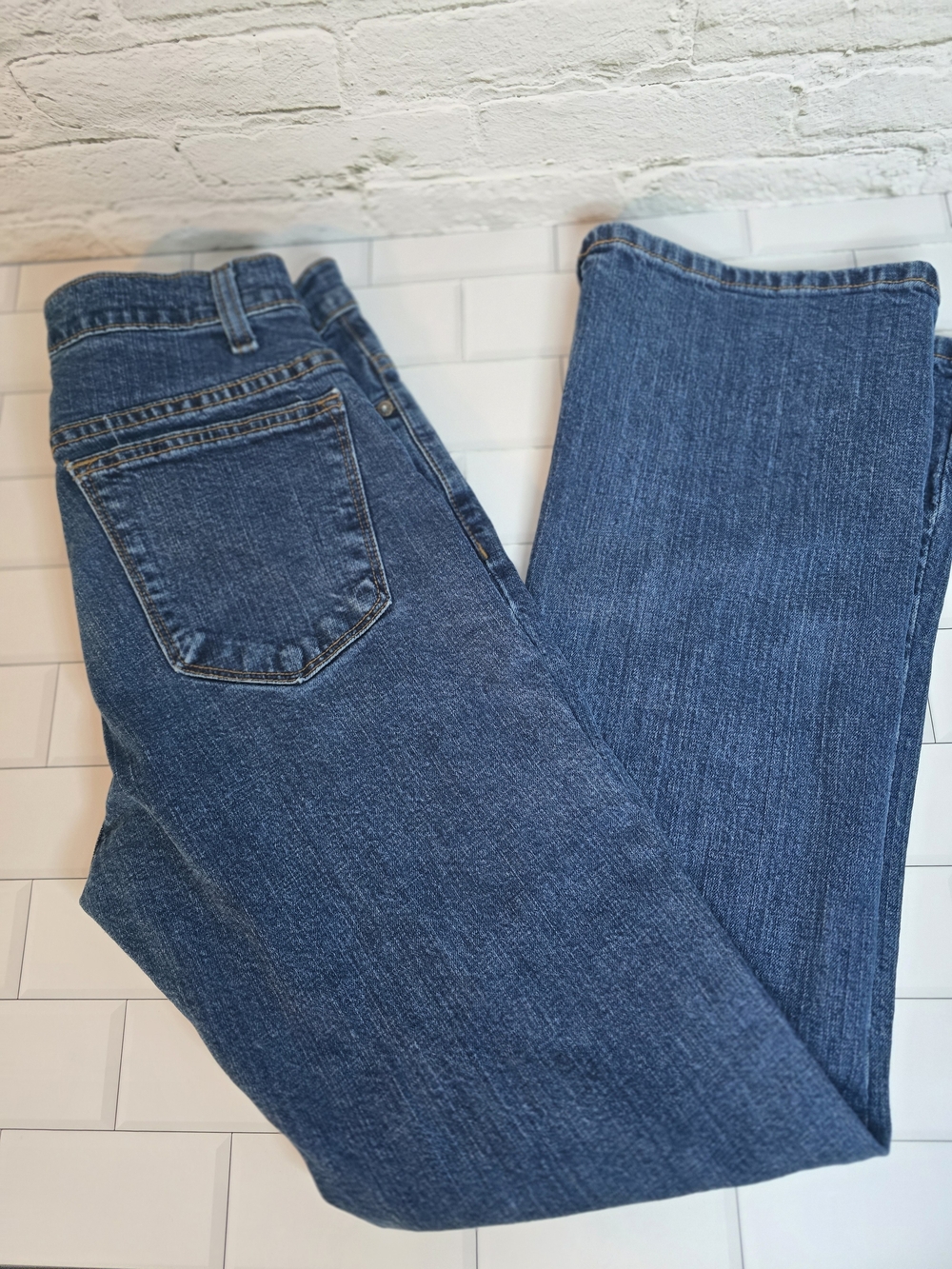 Devil Dog Men's Blue Classic Bootcut Jeans Sz 30x30